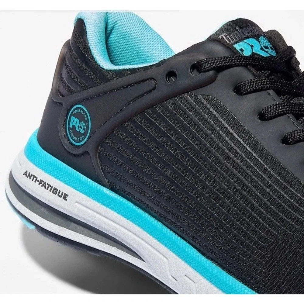 Timberland Black and Turquoise Athletic Shoes - Picture 10 of 14